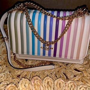 5 Coach Handbags 3 new w/tags 2 worn once. No wear,tear, wrinkles, or cracks.
